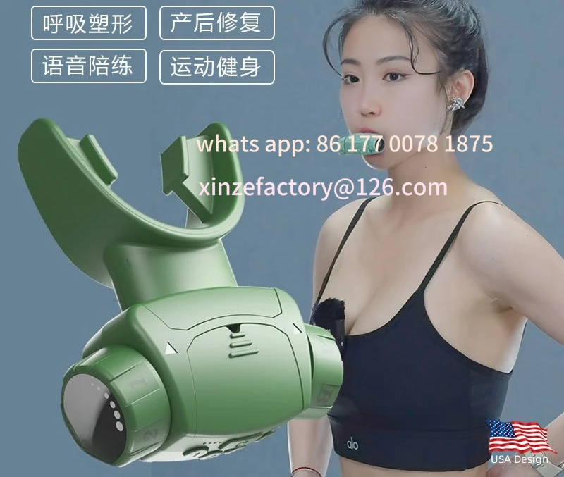 Customizable Breathing Trainer, Yoga Pilates Exerciser Vital Capacity