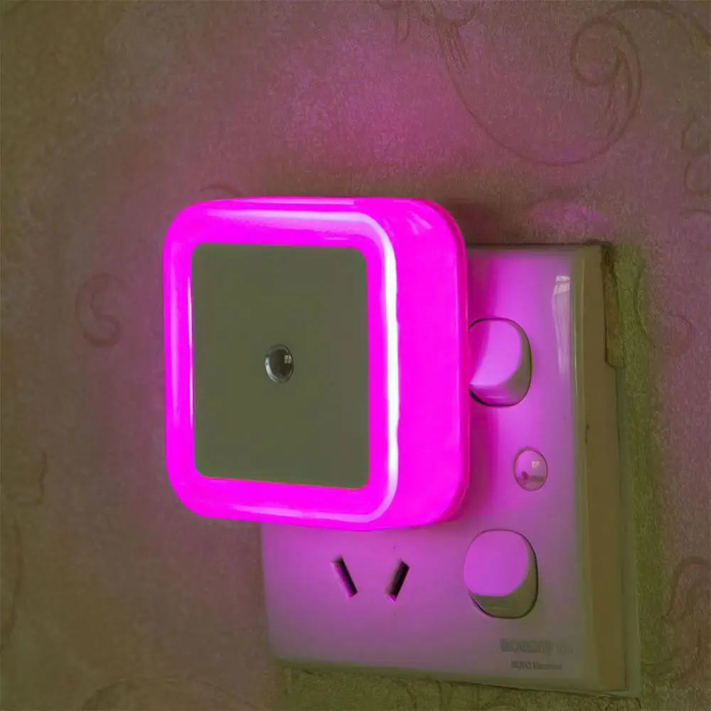 Bedside Lamp Square Eurocode Household Creative Home Accessories Living Room Bedroom Lamp Light Control Wireless Sensor Portable