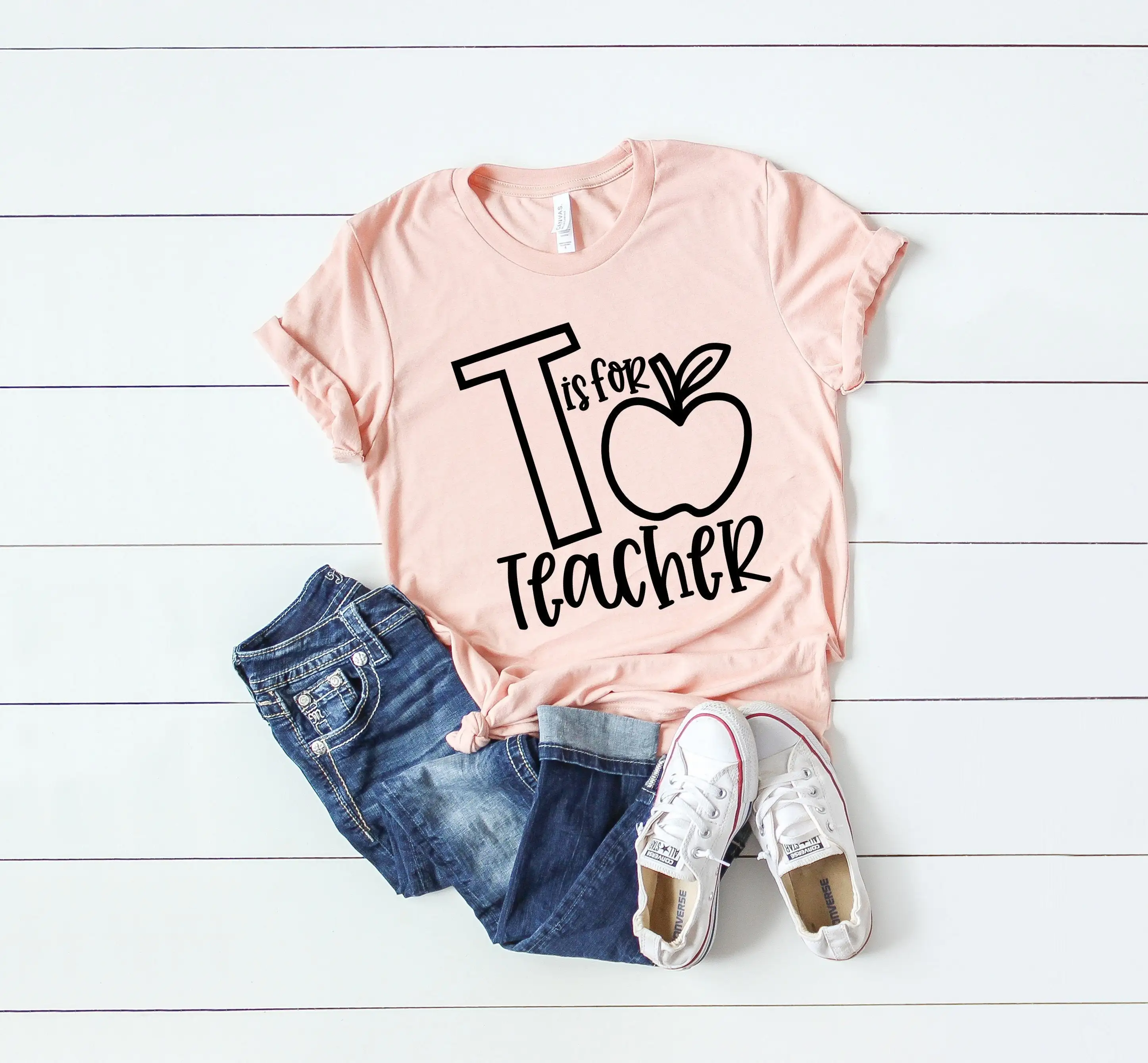 

T is for Teacher Best Shirt Kindergarten Field Trip Teachers