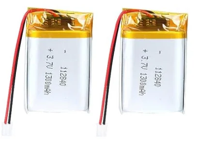 1300MAH Polymer Battery 112840 Capacity Meter Smart Watch Shaver Sound Pickup Beauty Eye Recording 1.25 Heads 3.7V