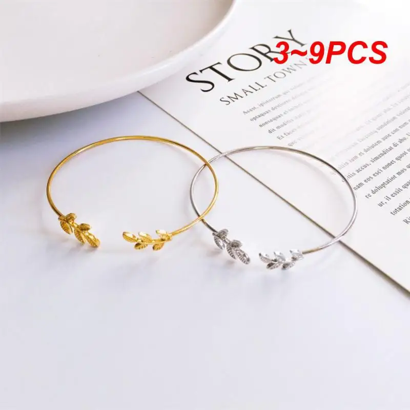 3~9PCS Lover Bracelet Multi-scene Use Metal Hand Decorations 6g Luxury Bracelets Bracelet Fashion Appearance Womens Bracelet