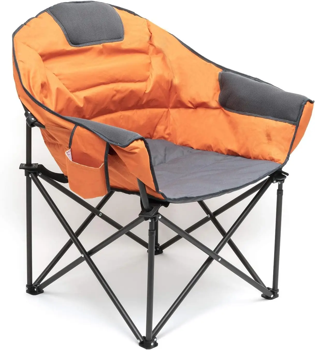 

Oversized Camping Chair Heavy Duty 500 LBS Portable Folding Sofa for Beach, Trip, Picnic, Lawn, Outdoor Use with Carry Bag