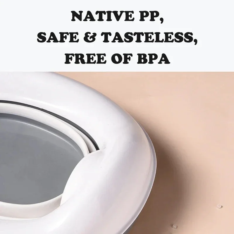 3 em 1 assento de toalete de viagem dobrável azul crianças potty com sacos pote de bebê portátil silicone potty treinamento assento2027