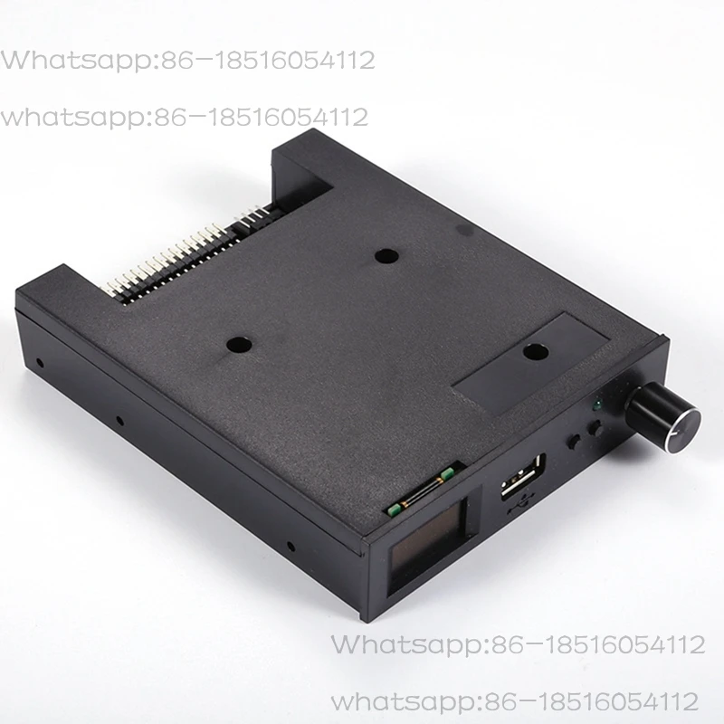 SFRM44-U100LQD-435 Floppy Drive Emulator with OLED Screen & Rotary Encoder Flash Floppy Drive