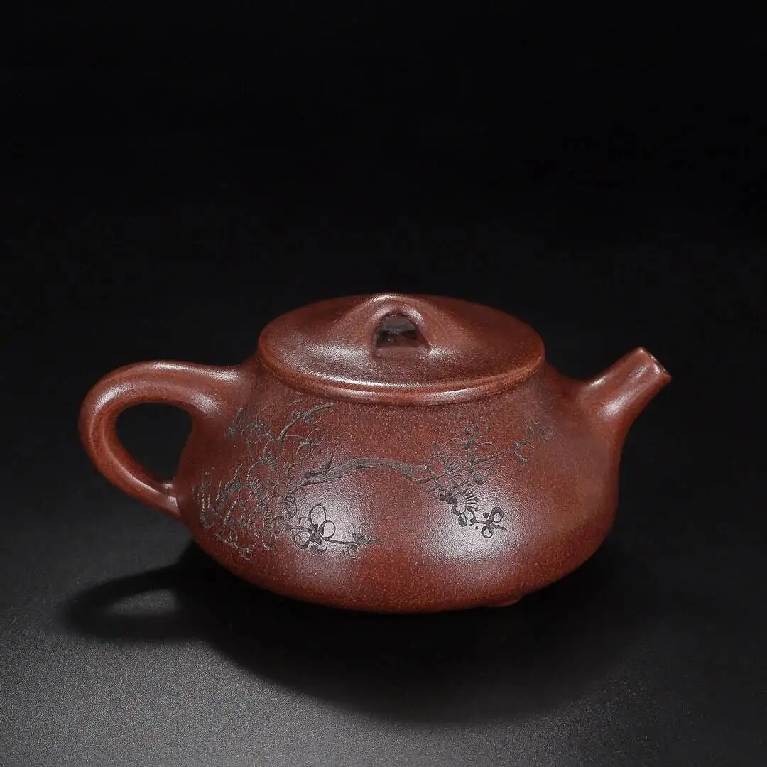 

Chinese Yixing Zisha Clay Handmade Exquisite Teapot Genuine Product: Longxiang 400CC