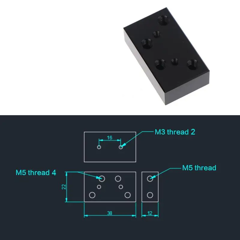 Efficient RC Hydraulic Model Big Arm Sub-oil Circuit Block with Two-way Three-way Valve for Project Implementation
