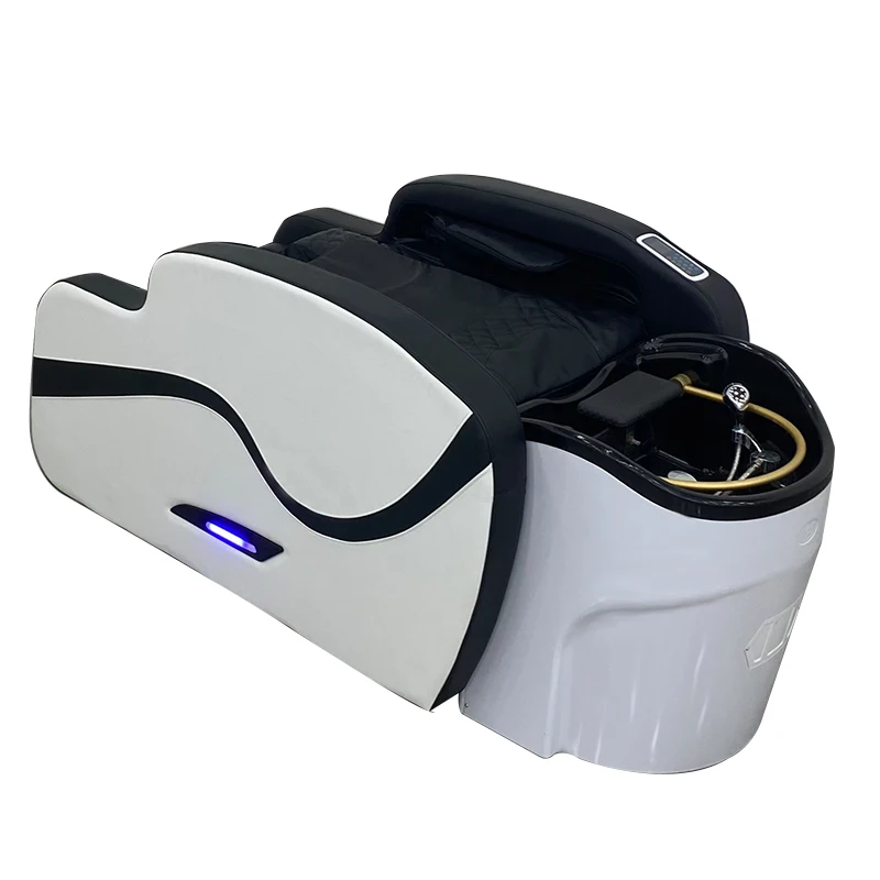 Electric massage shampoo bed special-purpose whole-body heating fumigation flushing bed for barber shop and hair salon