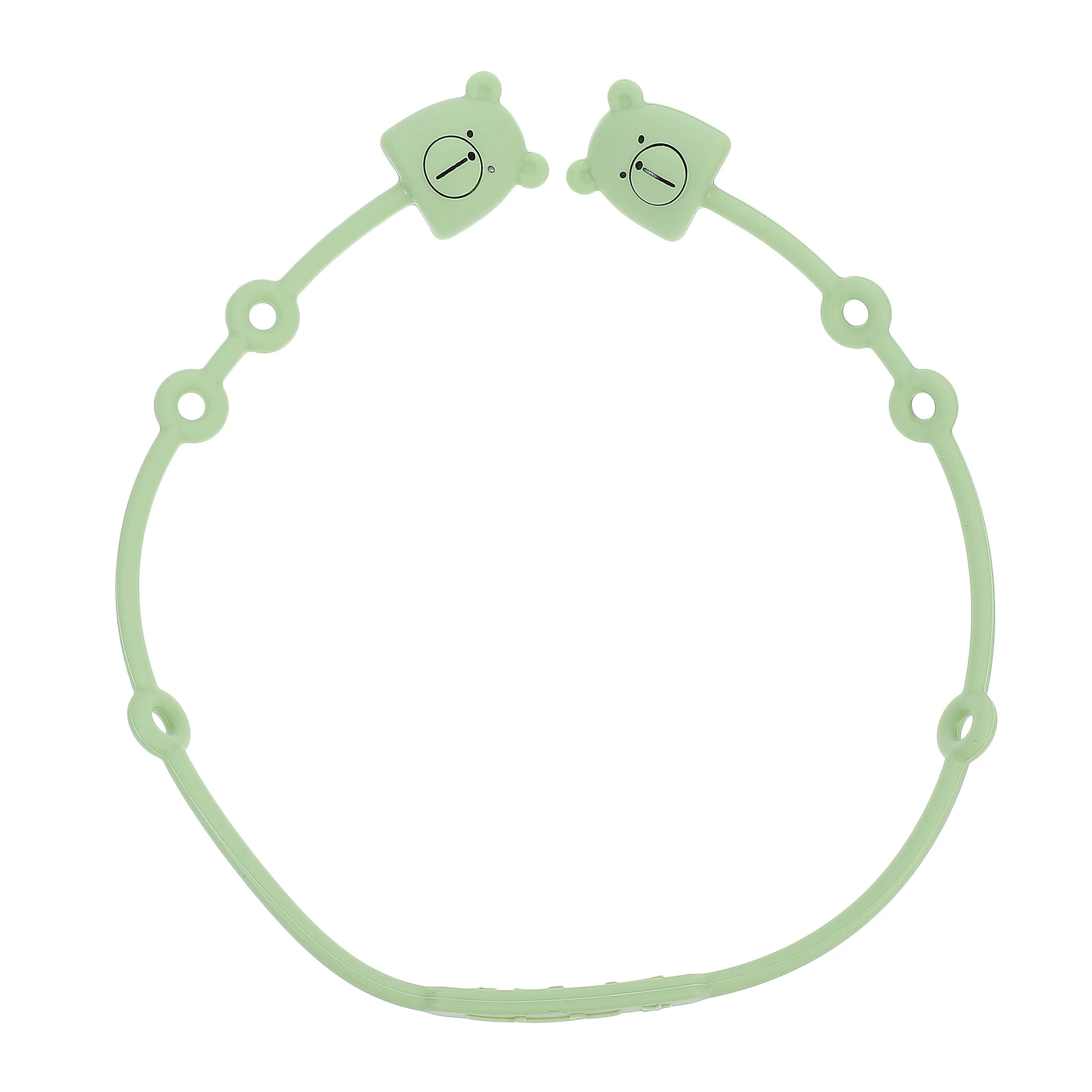

Pacifier Safety Straps Anti drop Clip Teether Chain Silicone Washable Stretchable Pram Stroller Compatible