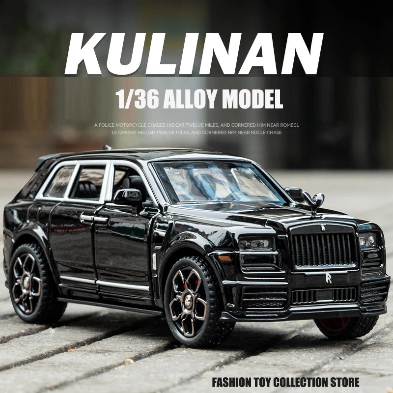 1: 36 CULLINANG Alloy Car Model Diecasts Toy With Sound and Light Vehicles Decoration Toys For Kids Gift