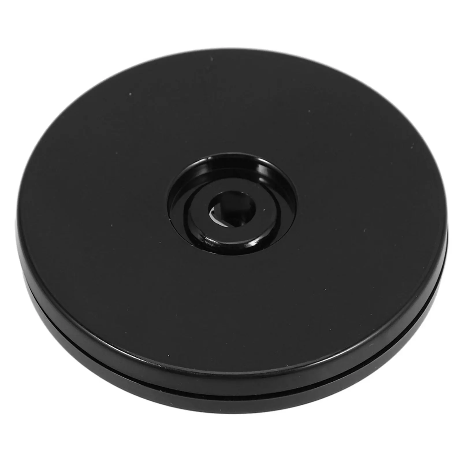 Rotating Table Stand Turntable Black 7.86 360 Degree Swivel Base for Menu Display Cake Serving Dining Table Accessories