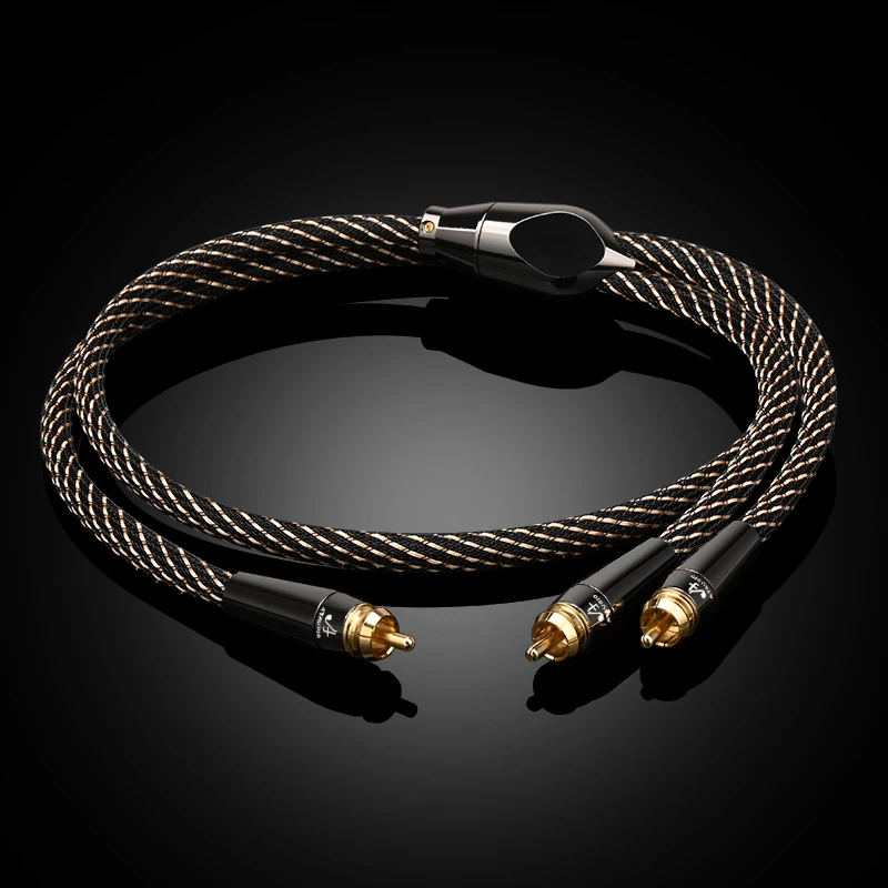 ATAUDIO RCA to 2RCA Audio Cable 4
