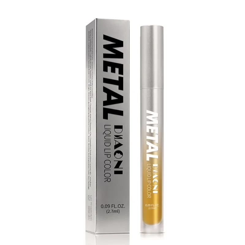 Goldener flüssiger Lidschatten, Meerjungfrau, Prinzessin, flüssiger Lidschatten, europäischer und amerikanischer Pearl Shimmer, flüssiger Lidschatten, Lipgloss