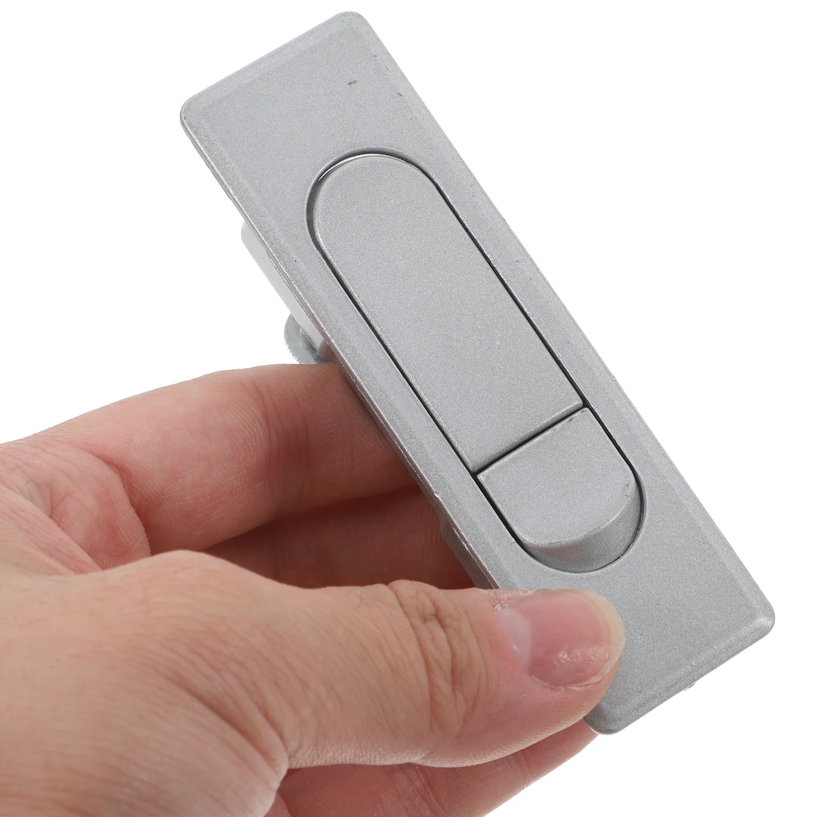 Serratura a pulsante rotonda per armadi elettrici Applicazione versatile Installazione semplice Design estetico Tasca per chiusure per armadietti per camper