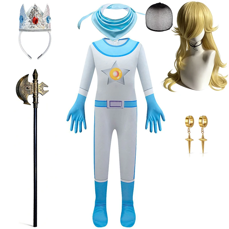 Game Movies Kids Galaxy Battle Suit Halloween Cosplay Cartoon Character Bodysuit Carnival Birthday Themed Party Girls Jumpsuit