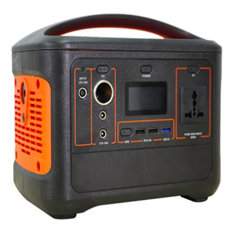 

500W 550WH Portable Power Station Solar System for Camping RVs Backyard Use Family Emergency