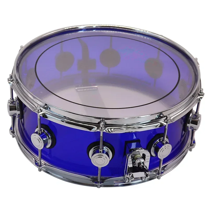 High Quality 14X5.5 Inch Acrylic Snare Drum Musical Instrument