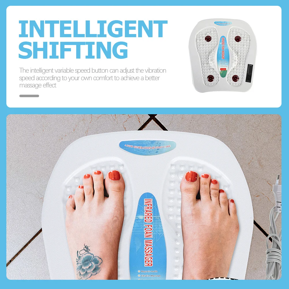 

Premium Foot Massager With Heat Vibration Massage Machine For Feet Therapy At Home Electric Foot Massager For