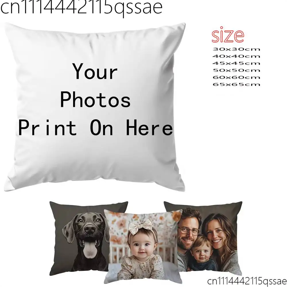 CT26 Custom photo DIY pillowcases, featuring anime/idol/lover images, perfect as birthday gifts pillowcase or cushion cover