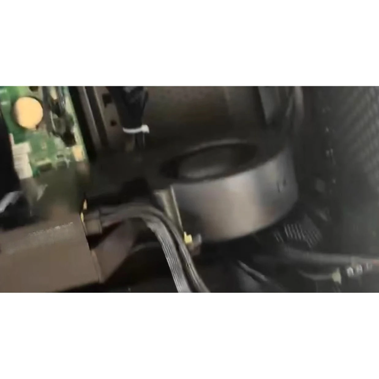 For Haiguang K100-AI calculation card/H200 graphics card universal high power 9733 turbine active fan radiator