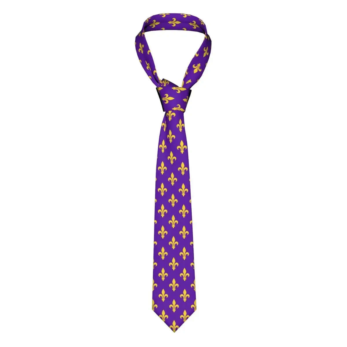 Fleur De List Symbol Tie Necktie  Clothing Accessories