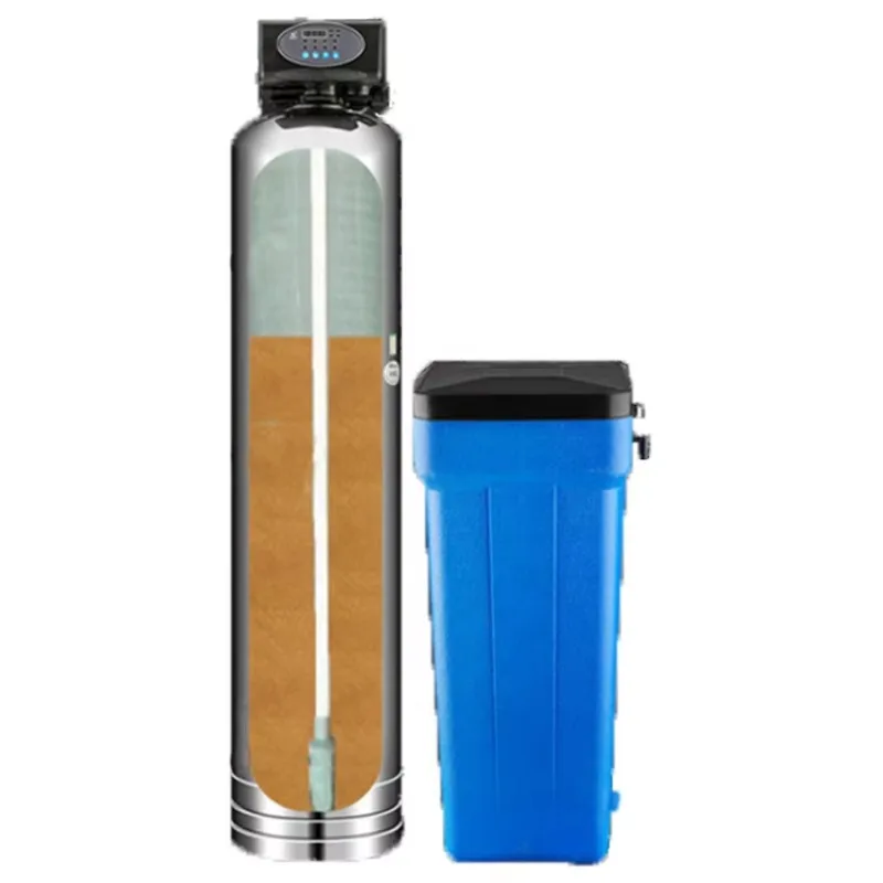 

Cross-border Automotive Stainless Steel Household Salt Water Tank Ion Exchange Central Water Filter Water Softener
