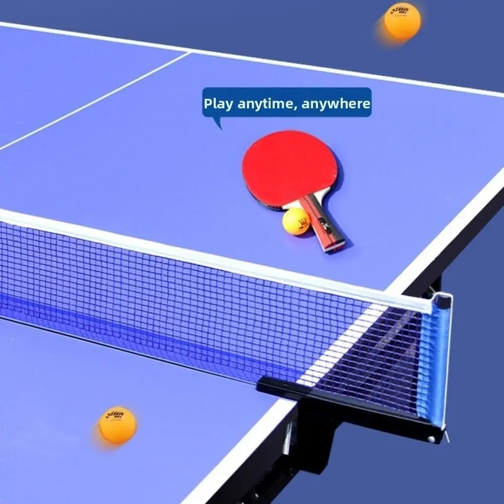 Standard Table Tennis Net Foldable Post Thicked Ping Pong Net Adjustable Clamp Easy Install Table Tennis Net Post Universal