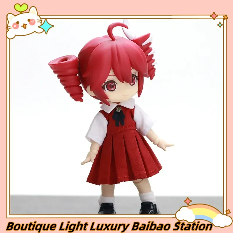 

Teto Kasane Complete Ob11 Doll Set 1/6 Scale Virtual Singer Poseable Bjd Action Figure Full Set Collectible For Anime Collectors