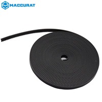1m/2m/5m/10m/lot GT2-6mm Open Timing Belt Width 6mm  GT2 Belt Rubber Aramid Fiber Cut To Length for 3D Printer Wholesale