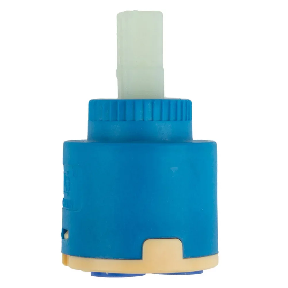 Carrete mezclador de grifo de palanca, reparación de lavabo, Cartucho de disco de cerámica, cocina, ducha, baño, 40mm, diámetro de 3,9 cm x 6,9 cm