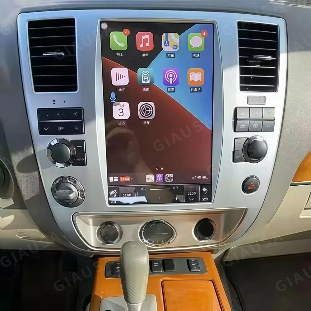 Android Screen For Infiniti QX80 QX56 For Nissan Armada 2008-2011 CarPlay Multimedia Player Stereo Car Radio Audio Head Unit