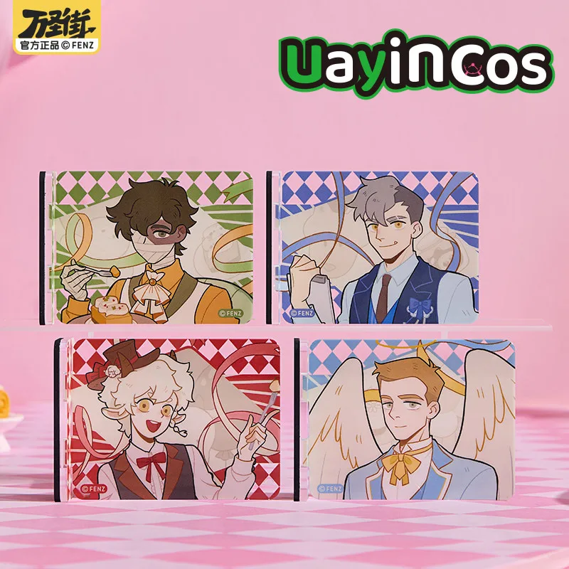 Original All Saints Street Cute Invitation Series Acrylic Refrigerator Decorative Magnet Doll Accessories Anime Game Toy Gifts C