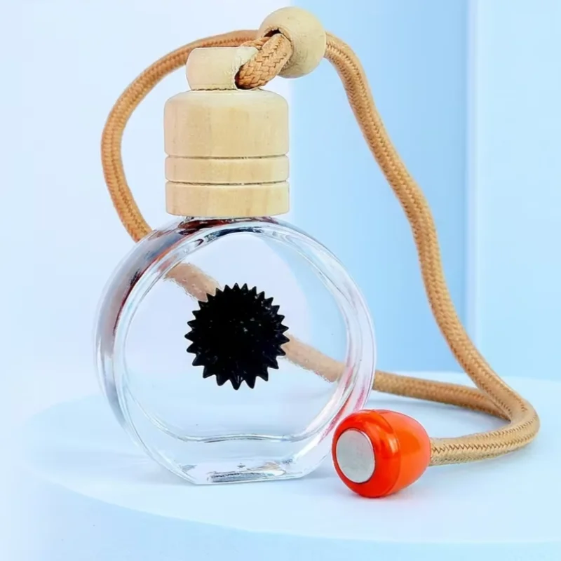 Black Tech Magnetic Fluid Pendant Toy Liquid Ferrofluid Fidget Necklace Stress Relief Desktop Ornament Casual Decor Present