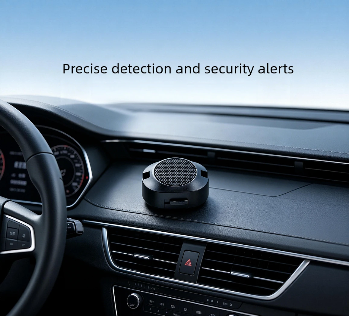 High‑Decibel Piezoelectric Passive Buzzer Reverse Radar Alarm 12V Car Parking Sensor Assistant Beep Sound Warning Switch