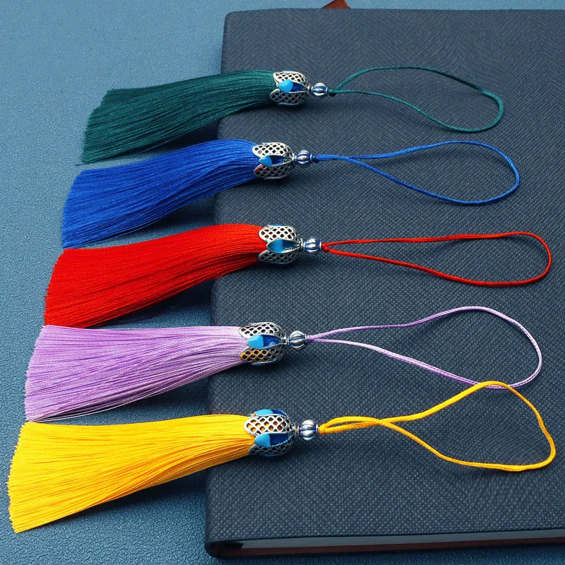 

2/5/10Pcs Silk Tassel Fringe Brush Pendant Accessories for DIY Jewelry Making Silk Satin Tassel Handmade Crafts Finding Supply