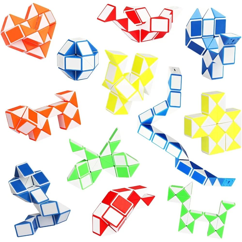 

Mini Twist Puzzle(12PACK) -Party Favors, Goody Bag Filler,Carnival Prizes,Classroom Rewards,School