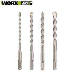 Worx Concrete Drill Bit Hammer Diamter 6mm 8mm L150mm Round Handle with Two Pits and Two Slots Suit Wu388 Wu380s Wu386 Wu389