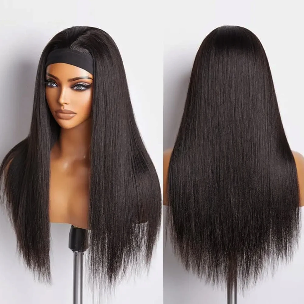 perruque-bandeau-cheveux-humains-lisses-naturels-noirs-adaptee-aux-debutants-sans-dentelle-sans-colle-100-cheveux-humains-pour-femmes-bresiliennes