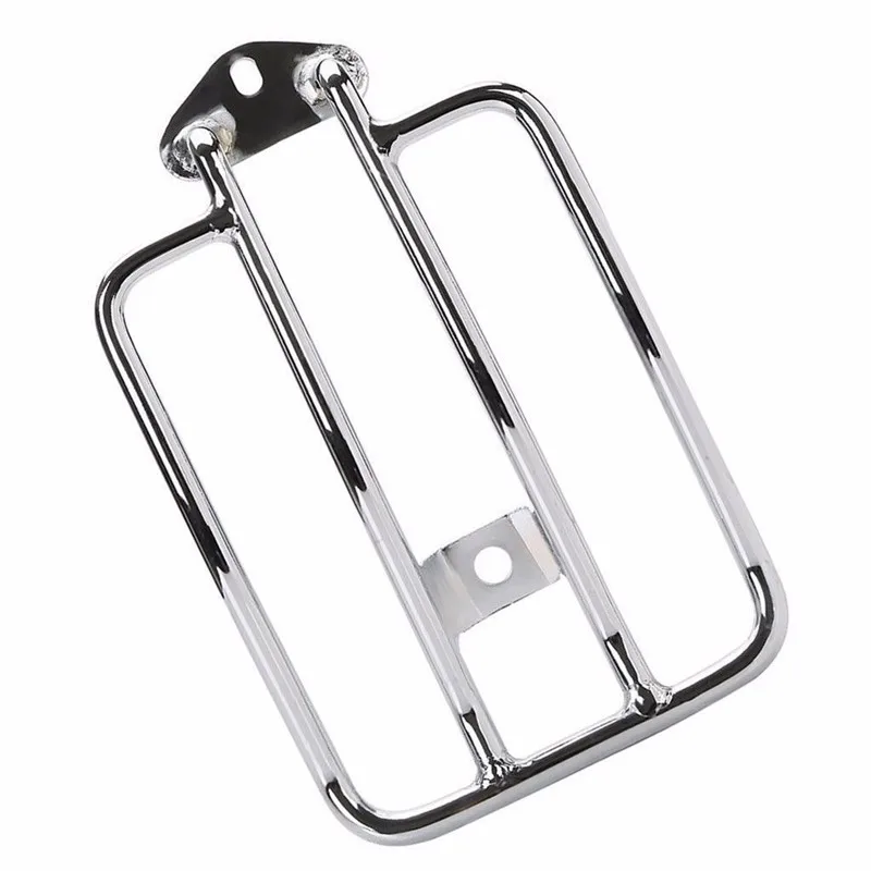 

Chrome Solo Luggage Carrier Fender Rack For 2004-Up Harley Sportster XL 883 1200