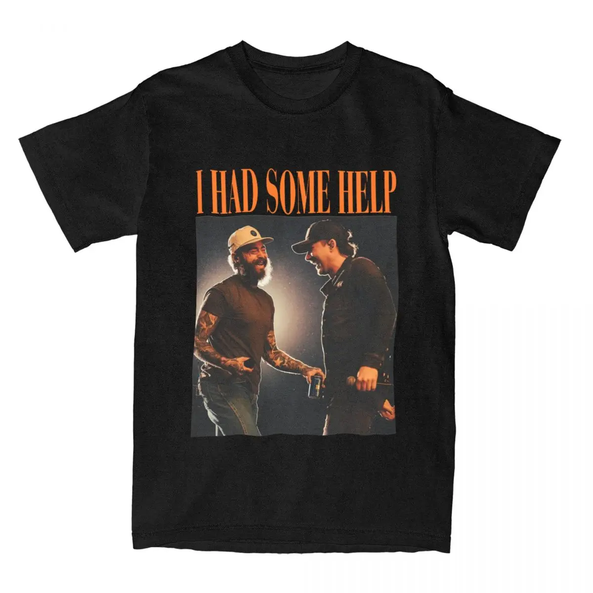 I Had Some Help Posty And Morgan Men Women's T Shirts Wallen And Malone It Takes Two Accessories Funny Tee Shirt T-Shirt