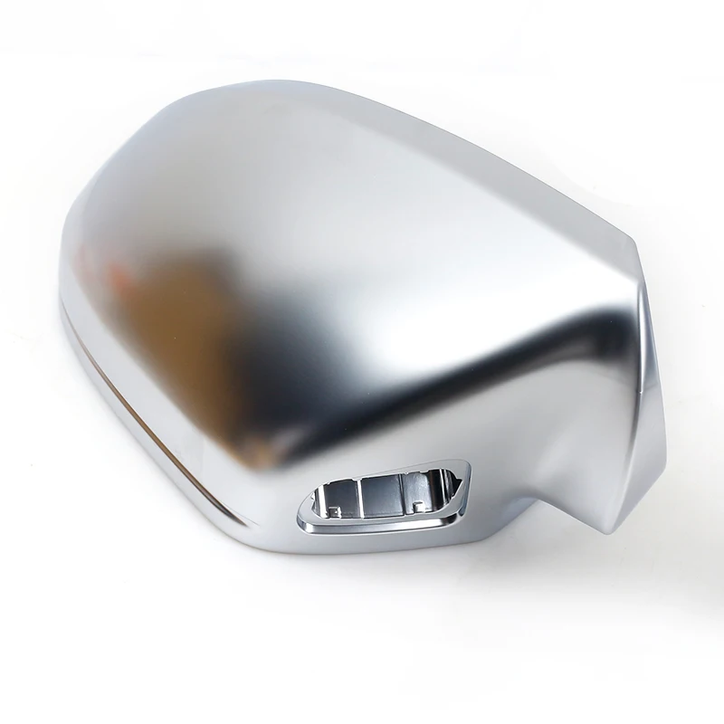 2PCS For Audi A6 S6 C7 4G 2012-2018 Rearview Side Mirror Cover Cap Lid Chrome-Plated Matte