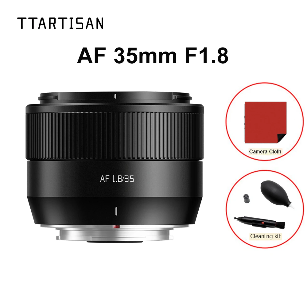 TTartisan AF 35mm F1.8 II APS-C Camera Lens for Fuji x Mount XT5 XT10 XT20 XT30 XS10 XS20