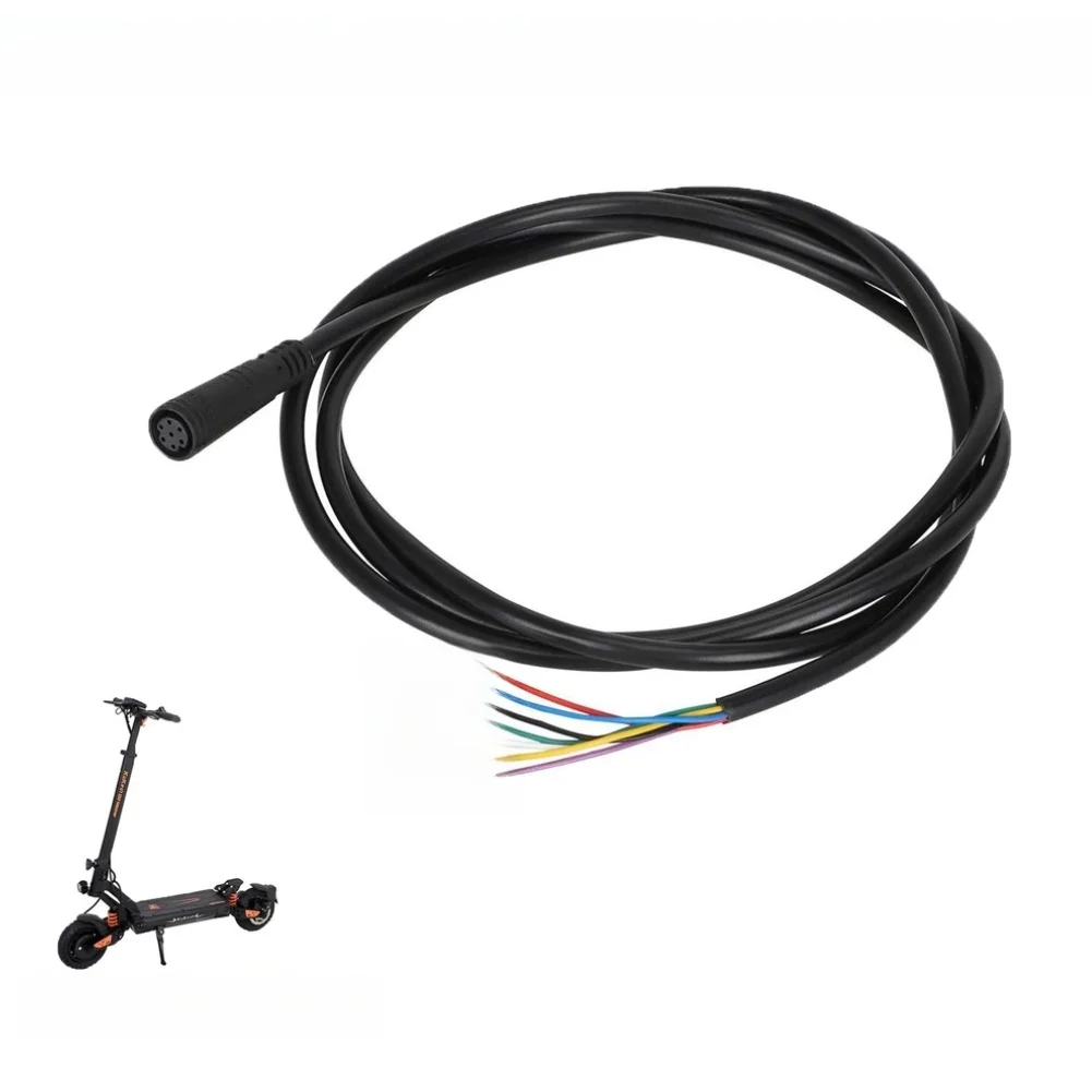 /7 /Pin /Wiring Harness Dashboard Cable For KUKIRIN G2 Electric Scooter Connecting Line Rubber Black Replacement Parts Accessori