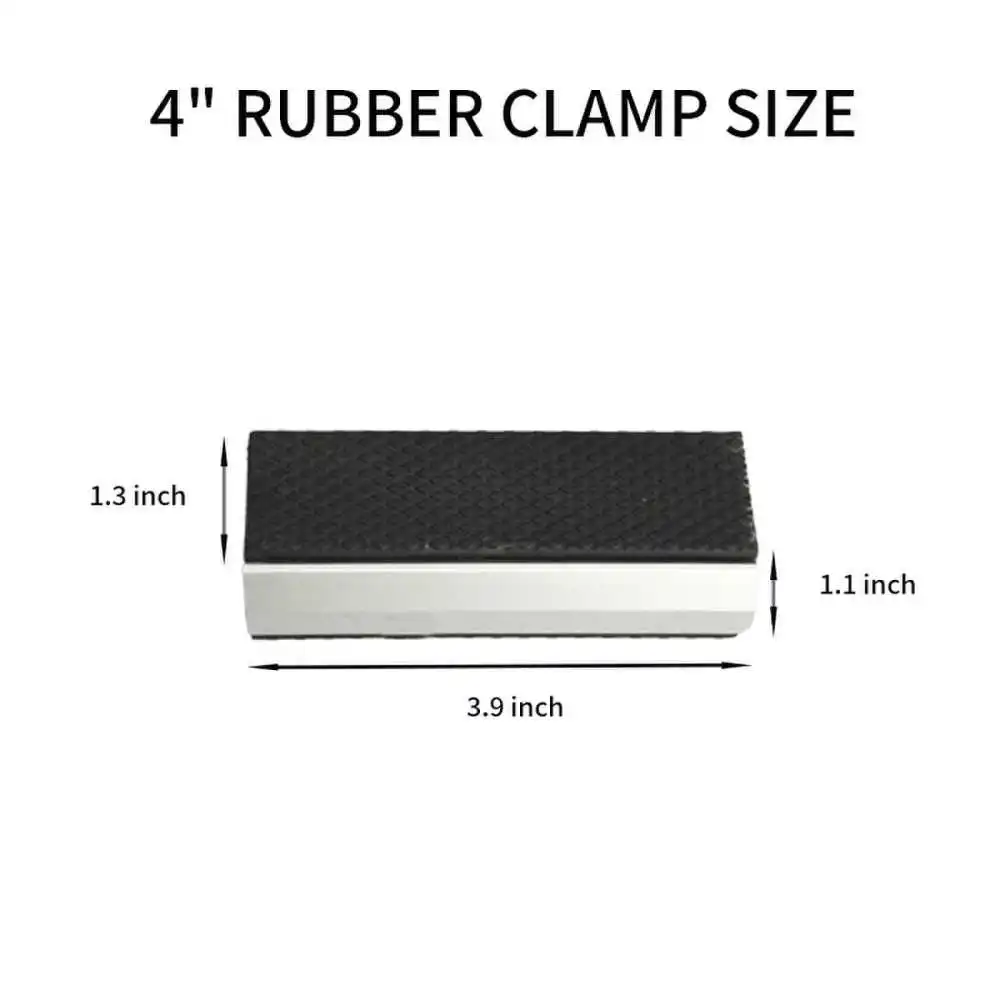 Magnetic Soft Vise Jaws Protective Aluminum Alloy Pads For Precision Bench Workholding Woodworking Metalworking Holding Parts