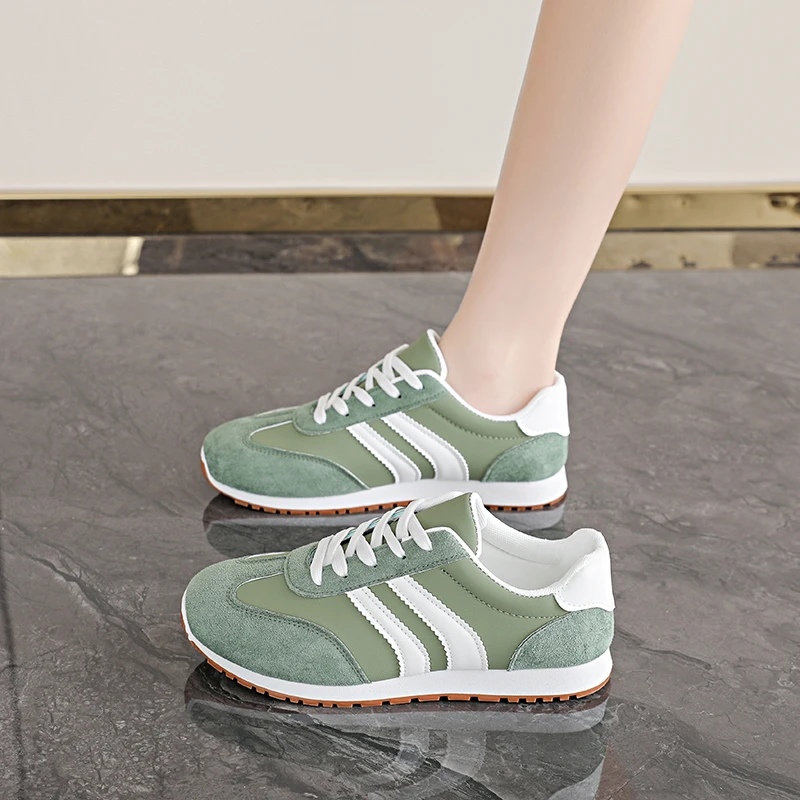 Dexun أحذية النساء 2025 جديد الخريف الرجعية خفيفة الوزن المتخصصة أحذية منصة أحذية رياضية كاجوال