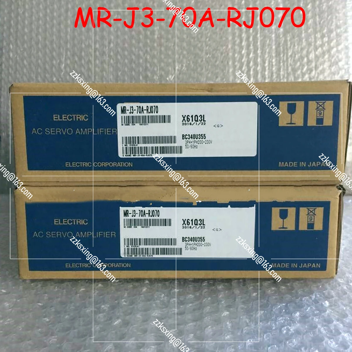 

Bran-new MR-J3-70A-RJ070 Original Servo Driver