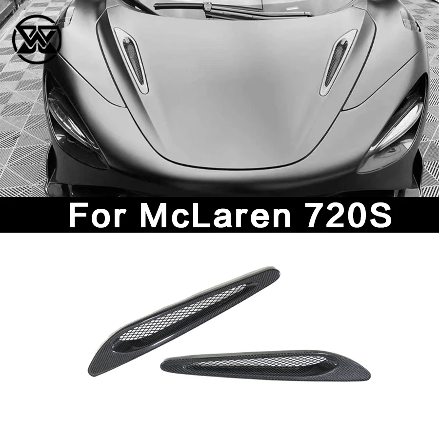 

Для McLaren 720S 2017-2019: Карбоновая рамка воздухозаборника капота, решетка радиатора, элементы обвеса