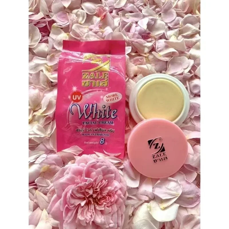 3X Kem Zale Gluta White Thái Lan Nắp Hồng Trắng Da, Làm Giam Tàn Nhang, Vêt Nhăn, Tây Nám,pearl Cream Smooth Youthful Skin 6g