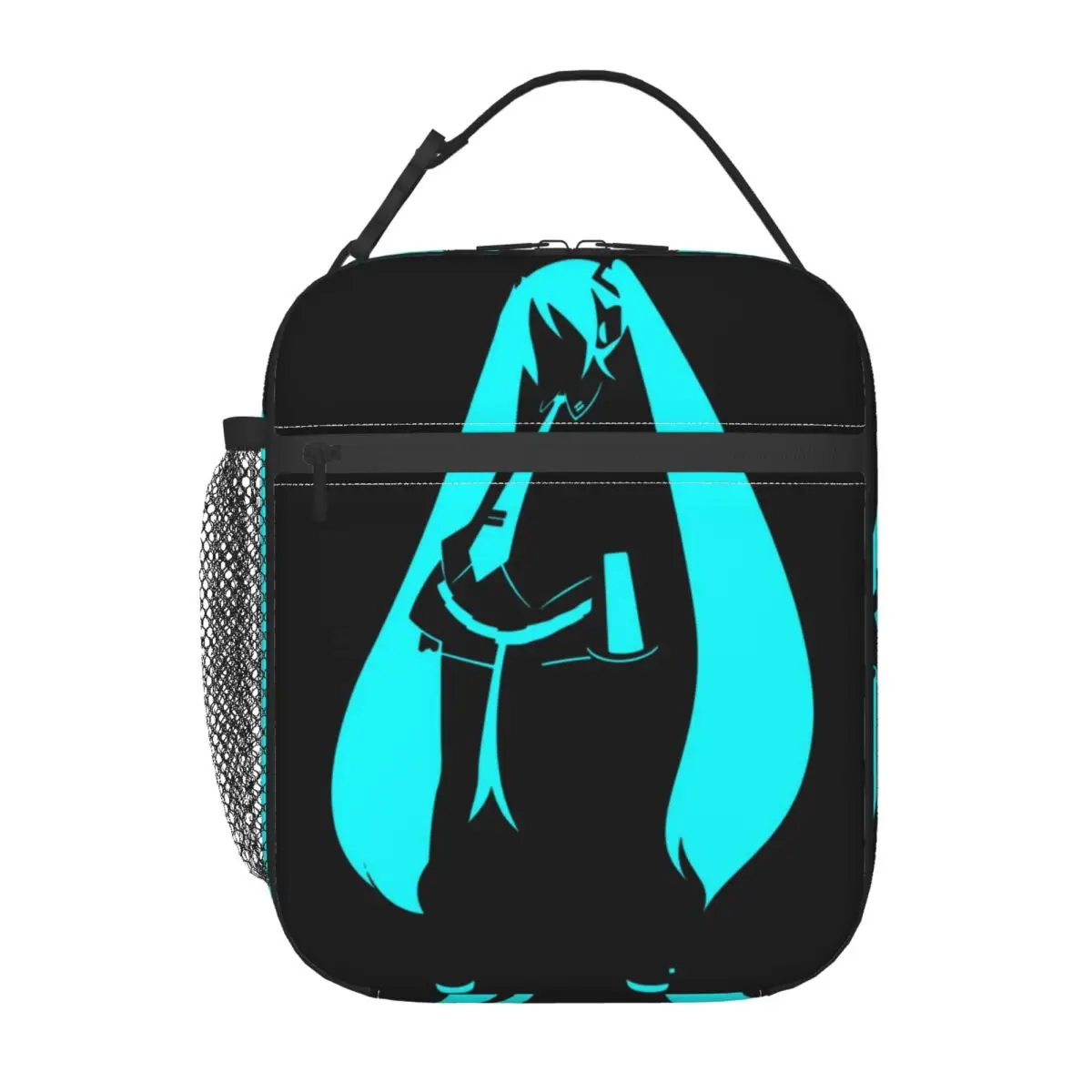 

Custom Hatsuned Mikues Insulated Lunch Bags for Outdoor Picnic Food Voice Anime Waterproof Cooler Thermal Bento Box Women Men