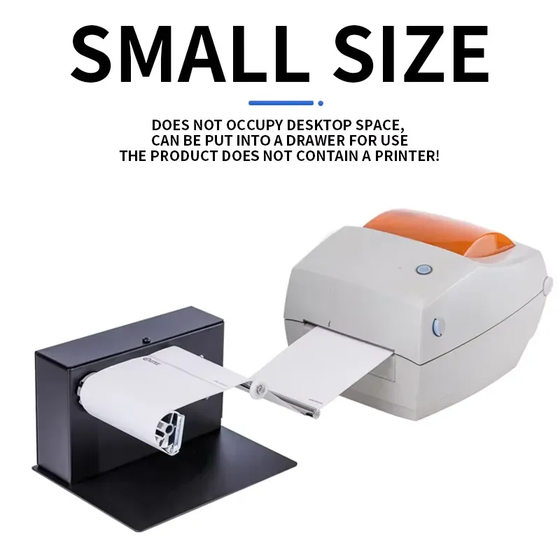 R3 Automatic Label Rewinder, Two-way rewinding labeling machine, barcode label reeling machine, self-adhesive sticker view 4