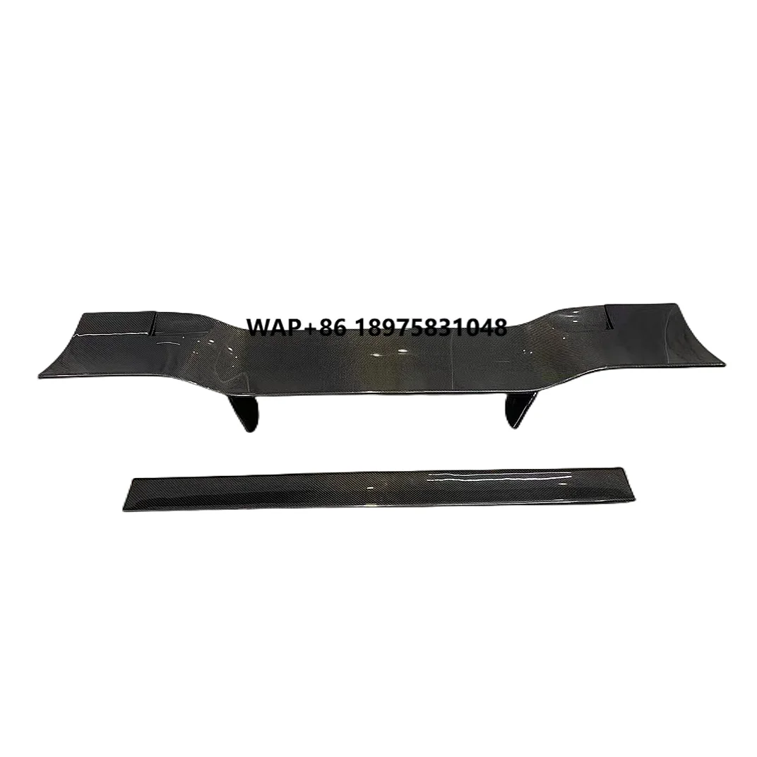 

Tuning Parts M Style Matte Black Carbon Fiber Auto Car Rear Spoiler